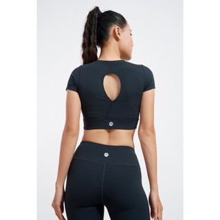 Áo Tập Yoga Pickleball HT101 Có Mút Ngực Croptop ICADO Áo Tập Gym Ôm Dáng Nâng Đỡ Ngực thegioidotap