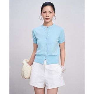 Quần Short Nữ PITSEK Lưng Cao Basic Tôn Dáng GOÛT DE JUN