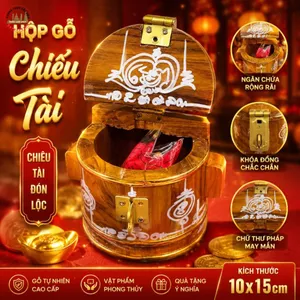 Hộp gỗ mini đa năng – Thiết kế nắp mở tiện lợi