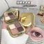✨ BẢNG PHẤN MẮT 4 Ô KAKASHOW – TONE HỒNG NÂU NỔI BẬT TRENDY SIÊU XINH ✨C584
