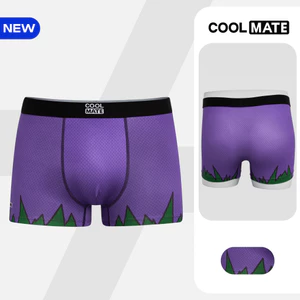 Quần lót nam Trunk hulk, Quần sịp người khổng lồ màu tím mềm mại, co giãn Coolmate