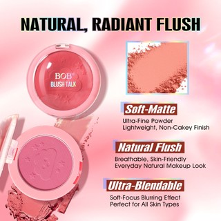BOB New Blush Full Effect Matt Kết thúc màu bền bỉ Hiệu ứng trang điểm mượt mà 10 giờ trang điểm 5g