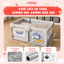Quây Vải Cho Bé Khung INOX Dày Dặn Không Ghỉ, Quây Bóng Pakey TẶNG Vòng Tập Đi & Mũ Bảo Vệ Đầu Cho Bé