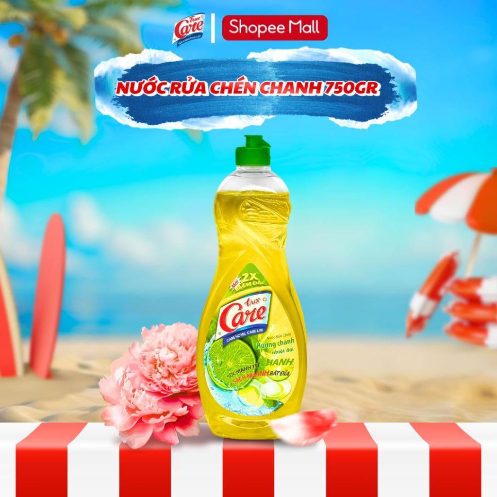 Nước Rửa Chén True Care Hương Chanh 750gr