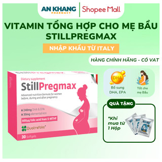 Vitamin Tổng Hợp Cho Bà Bầu STILLPREGMAX Nhập Khẩu Ý (30 Viên) - Sắt Hữu Cơ, Folate Ngừa Dị Tật