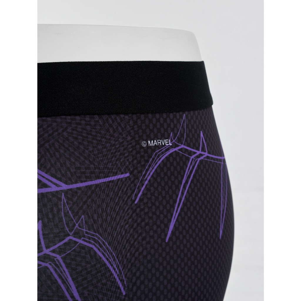 [MUA 4 GIẢM 20%][BST MARVEL]Quần lót nam Trunk Black Panther, Quần sịp chiến binh báo đen mềm mại Coolmate