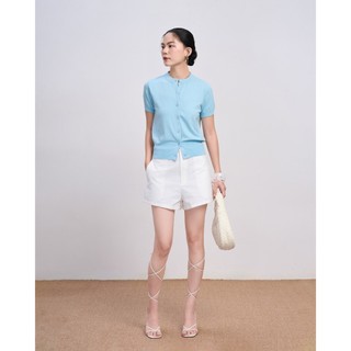Quần Short Nữ PITSEK Lưng Cao Basic Tôn Dáng GOÛT DE JUN