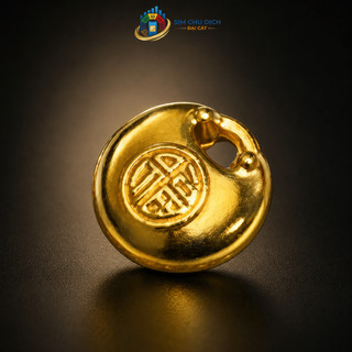 [Quà Tặng] Túi Tài Lộc mạ vàng vật phẩm phong thủy hỗ trợ Khơi Thông Tài Lộc - Vạn Sự Hanh Thông