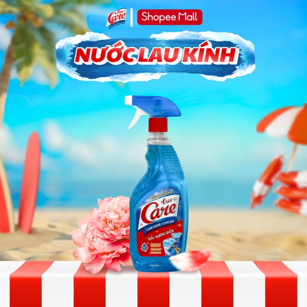 Nước Lau Kính True Care 580ml