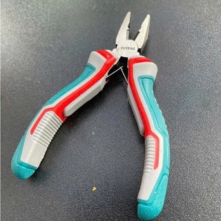 Kềm mini đa năng TOTAL chính hãng, kìm thép CR-V siêu bền, cắt kẹp chính xác đầu kìm sắc bén DNTT