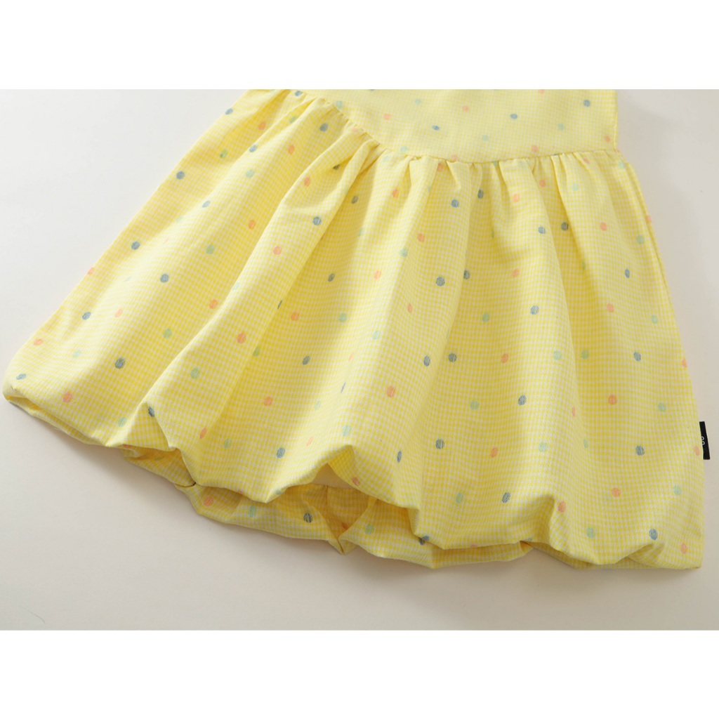 Váy Cho Bé Gái, Váy 2 Dây Bé Gái Chất Liệu Cotton Xốp Thoáng Mát Phối Nơ Nổi Bật Mặc Hàng Ngày