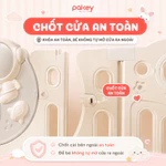 [New 2026] Quây Cũi Nhựa Phi Hành Gia Cho Bé, Quây Cũi Cao Cấp Độc Quyền Pakey Tặng Kèm 100 Bóng + Thảm + Set Bóng Rổ — ảnh 7