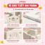 Quây Cũi Nhựa Phi Hành Gia Cho Bé, Quây Cũi Cao Cấp Độc Quyền Pakey Tặng Kèm 100 Bóng + Thảm + Set Bóng Rổ