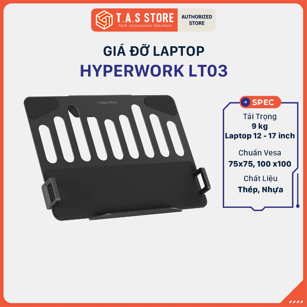 Giá Treo Laptop HyperWork LT03 | Tải Trọng 9kg | Laptop 12-17inch ...
