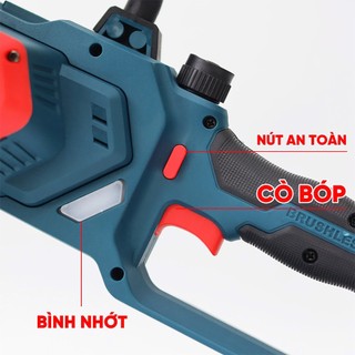 Máy Cưa Xích 12inch Bossun BS-CS12BLC Không Chổi Than - 100% Lõi Đồng - Chuyên Cưa Gỗ, Cắt Cây