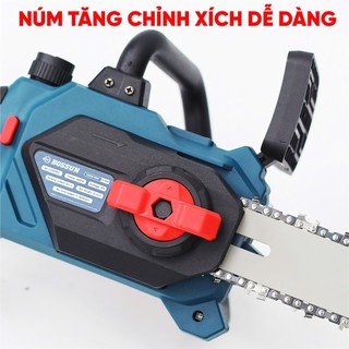 Máy Cưa Xích 12inch Bossun BS-CS12BLC Không Chổi Than - 100% Lõi Đồng - Chuyên Cưa Gỗ, Cắt Cây