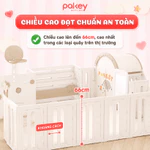 [MỚI 2026] Quây Cũi Nhựa Full Set Cao Cấp PAKEY, Quây Cũi Hình Chú Voi Con Kết Hợp Nhiều Nhiều Trò Chơi Thú Vị Cho Bé — ảnh 8