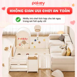 [MỚI 2026] Quây Cũi Nhựa Full Set Cao Cấp PAKEY, Quây Cũi Hình Chú Voi Con Kết Hợp Nhiều Nhiều Trò Chơi Thú Vị Cho Bé — ảnh 6