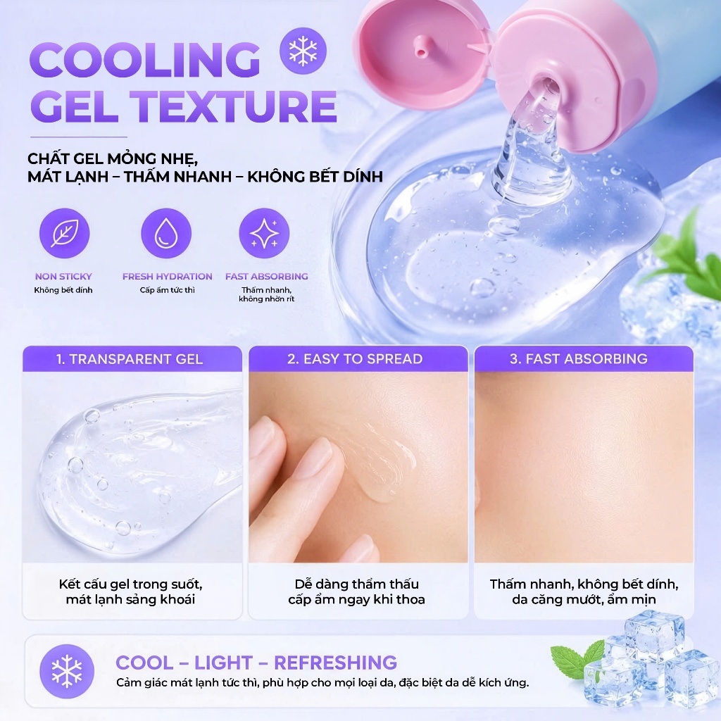 Gel Dưỡng Ẩm IMU Deep Collagen Soothing Gel Phục Hồi Da Làm Dịu Ngừa Mụn 100ml
