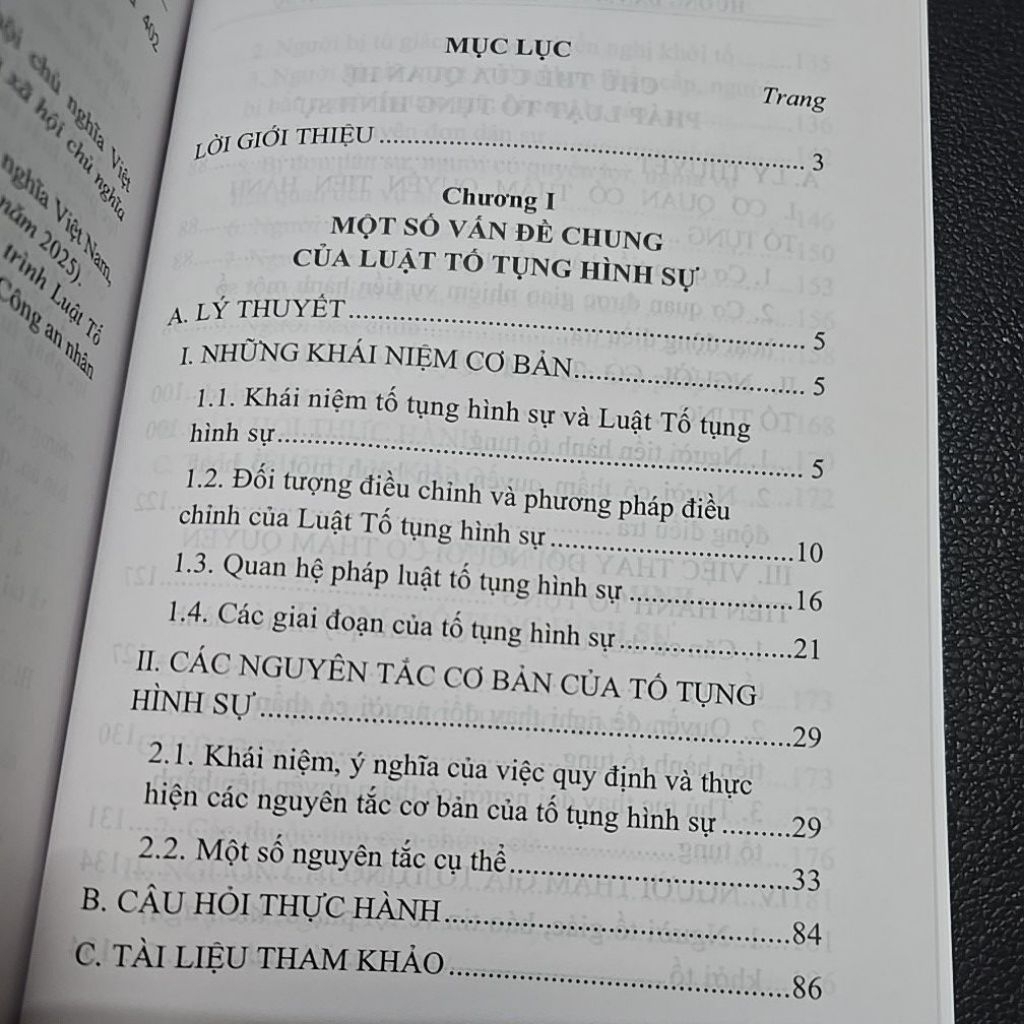 Sách - Hướng dẫn môn học Luật Tố tụng hình sự
