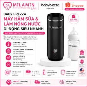 🍼 Máy hâm sữa và làm nóng nước di động siêu nhanh Baby Brezza Superfast Portable Bottle Warmer 💓💓💓 𝗠𝗜𝗟𝗔𝗠𝗜𝗡 – MOM&BABY