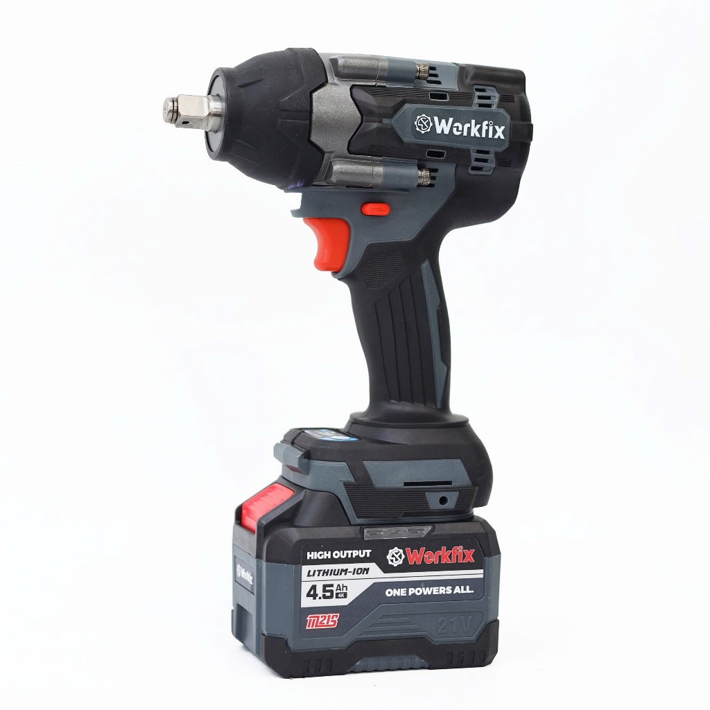 Máy siết bulong Workfix WF-IW780NV, Lực siết 780Nm - Siết mở ốc ô tô, xe máy - Không chổi than