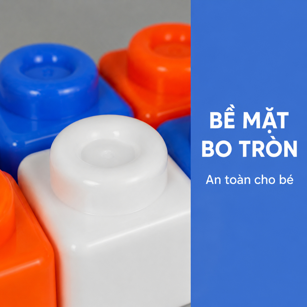 Bộ Đồ Chơi Lắp Ráp Thành Phố An Toàn & Kỹ Sư Xây Dựng Cho Bé – Xếp Hình Sáng Tạo, Phát Triển Tư Duy