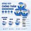Cuộn Băng Keo 5cm/10cm/20cm x 5M SIÊU DÍNH Dài Chống Thấm Đa Năng Chống Thấm Nước Trên Mọi Bề Mặt Nhật Bản.