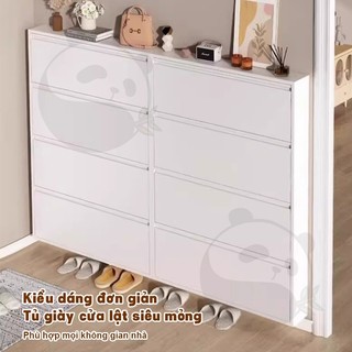 Tủ đựng giày bằng thép lật nghiêng 2-3-4 tầng chống bụi chống nước dung tích lớn tiết kiệm kô gian