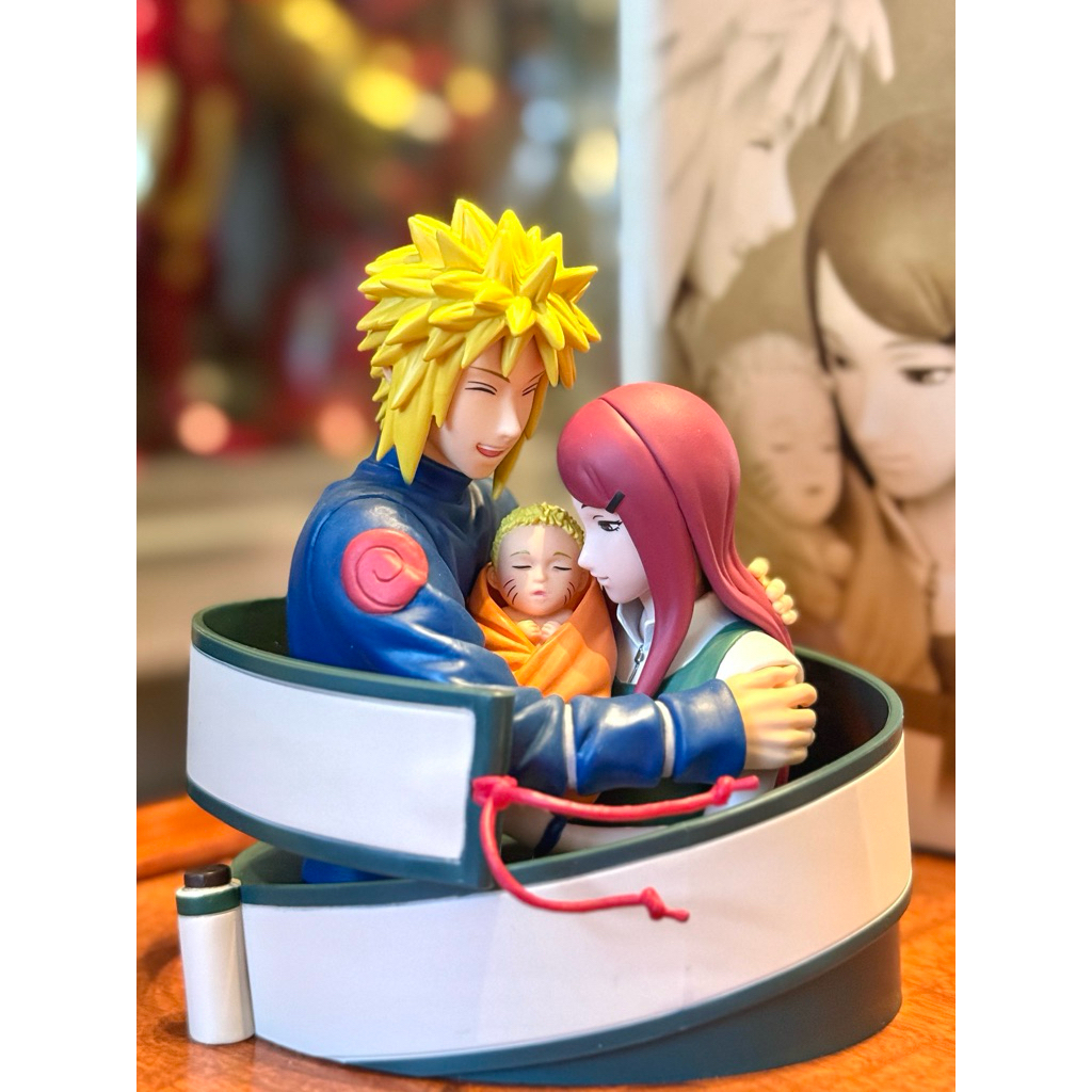 Naruto 72 Series - Bìa 53 - Gia đình Uzumaki - Mô hình chính hãng