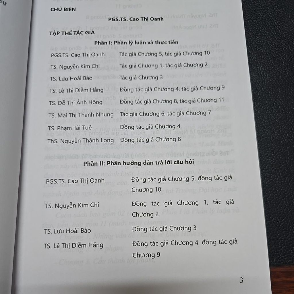 Sách - Luật hình sự Việt Nam (Phần Chung) Lý luận, thực tiễn và hướng dẫn học