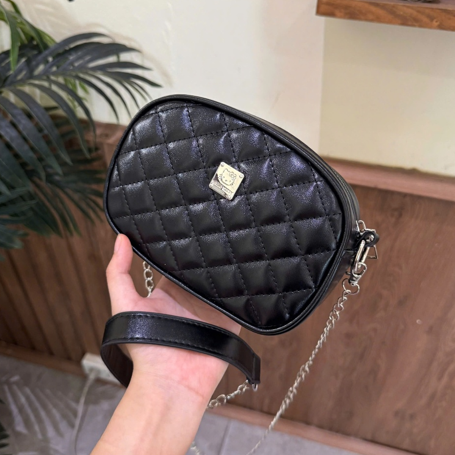 Túi đeo chéo 💖FREESHIP💖 Túi xách nữ dáng hộp nhỏ xinh xắn thêu da pu trơn mềm phong cách hàn quốc PK 133