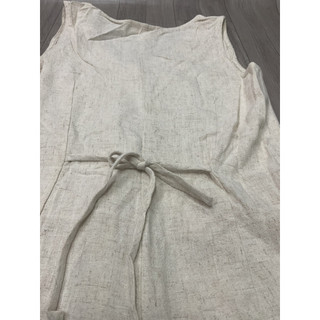 Jumpsuit quần ống rộng Linen _Đồ bay Linen -Áo liền quần Linen dư xịn  Monteau