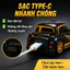 ⚡ Xe Điều Khiển Cảm Ứng Sạc Type-C Nhanh Chóng | Chạy Mượt Mà Phản Hồi Nhanh, Chất Liệu ABS Cao Cấp, Kích Thước 13x8×6cm