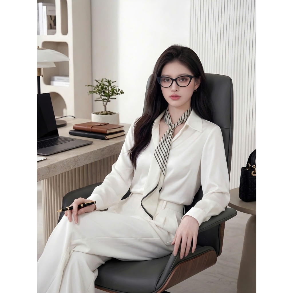 Áo sơ mi trắng nữ dài tay bồng body có bigsize phong cách Hàn Quốc trẻ trung ATOMI [AS2]