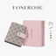 FOXERCHIC FOXER Ví Nữ Kiểu Dáng Retro Thời Trang Đựng Thẻ 10 Ngăn Kèm Hộp Quà Đẹp Mắt
