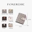 FOXERCHIC FOXER Ví Nữ Kiểu Dáng Retro Thời Trang Đựng Thẻ 10 Ngăn Kèm Hộp Quà Đẹp Mắt