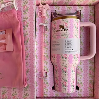 [ Chính Hãng ]Stanley 1913 x LoveShackFancy Holiday Quencher® H2.0 FlowState™ Tumbler | 40 OZ, 20 OZ