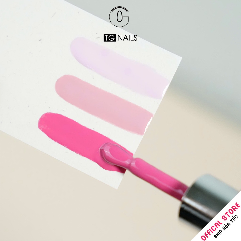 Set sơn gel 6 màu pastel sang trọng thương hiệu TG