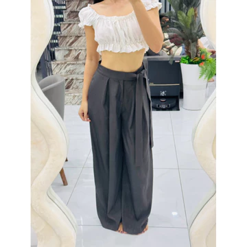 Quần ống rộng, quần nữ, quần thanh lý, quần nữ ống rộng giá rẻ, quần xếp ly thanh lý