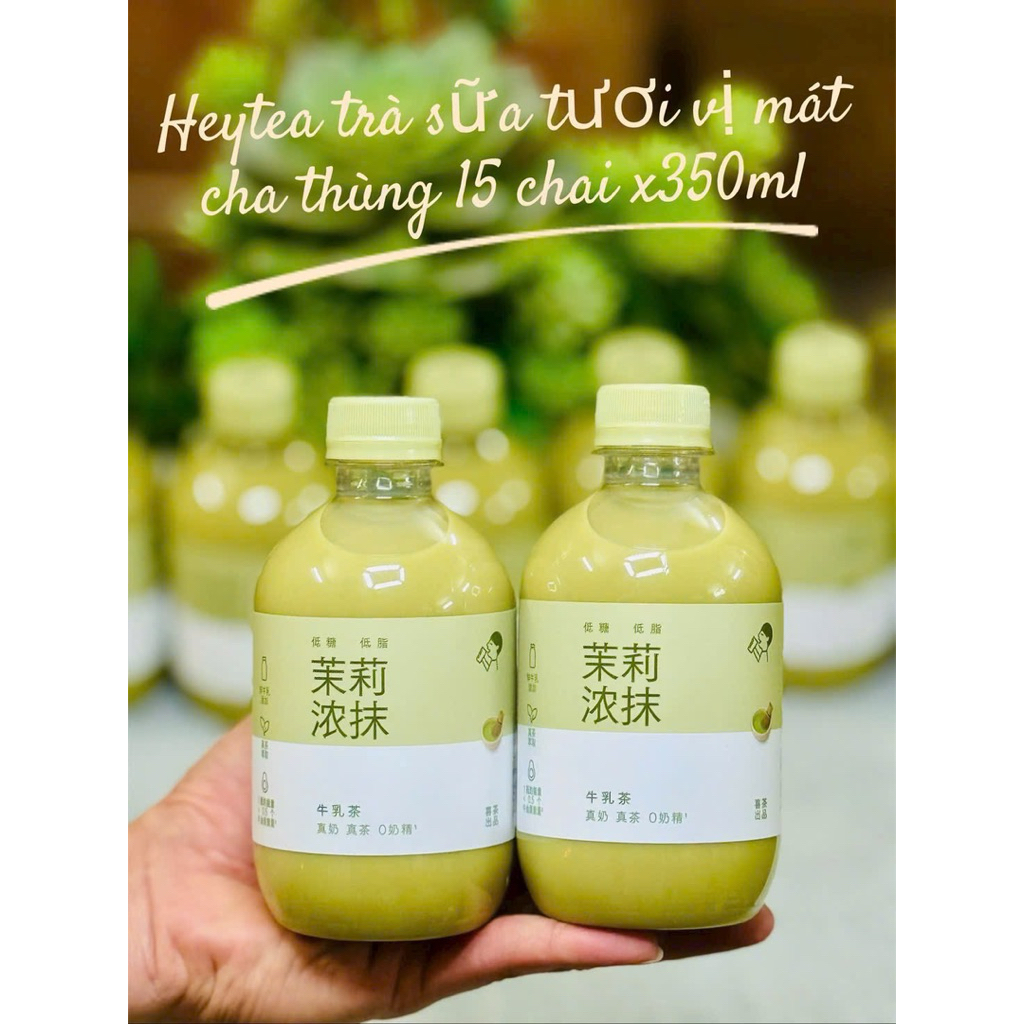 Trà sữa HeyTea ít đường ít calo thơm béo ngậy sảng khoái