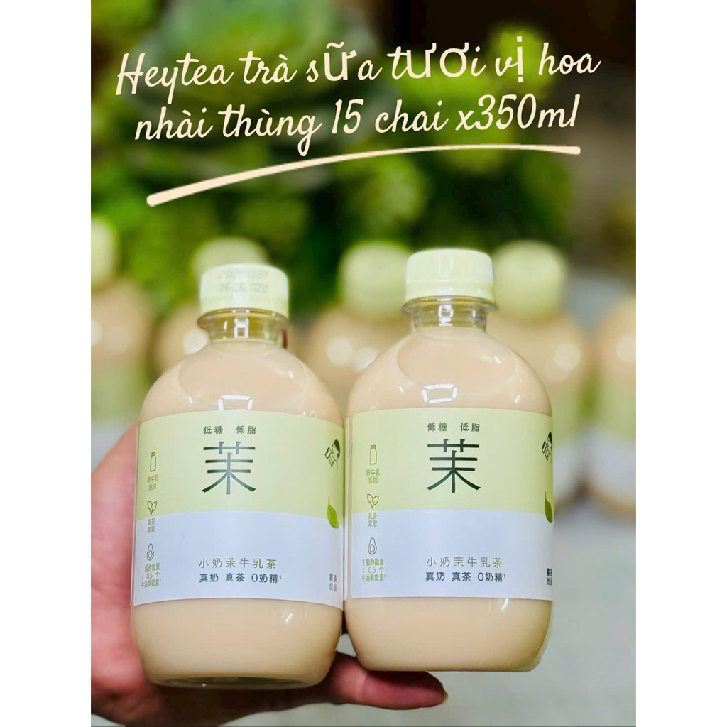 Trà sữa HeyTea ít đường ít calo thơm béo ngậy sảng khoái