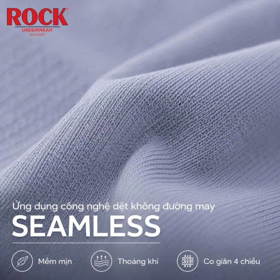 Quần lót nam cao cấp ROCK SEAMLESS 502 không đường may,co giãn ,thoáng mát,không cấn,mặc thoải mái