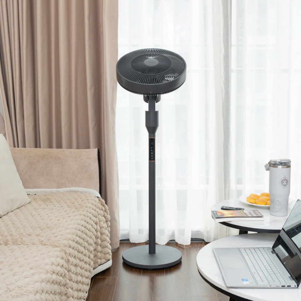 K71_ Quạt tuần hoàn không khí 360 độ Kalpen F12 (7 cánh)