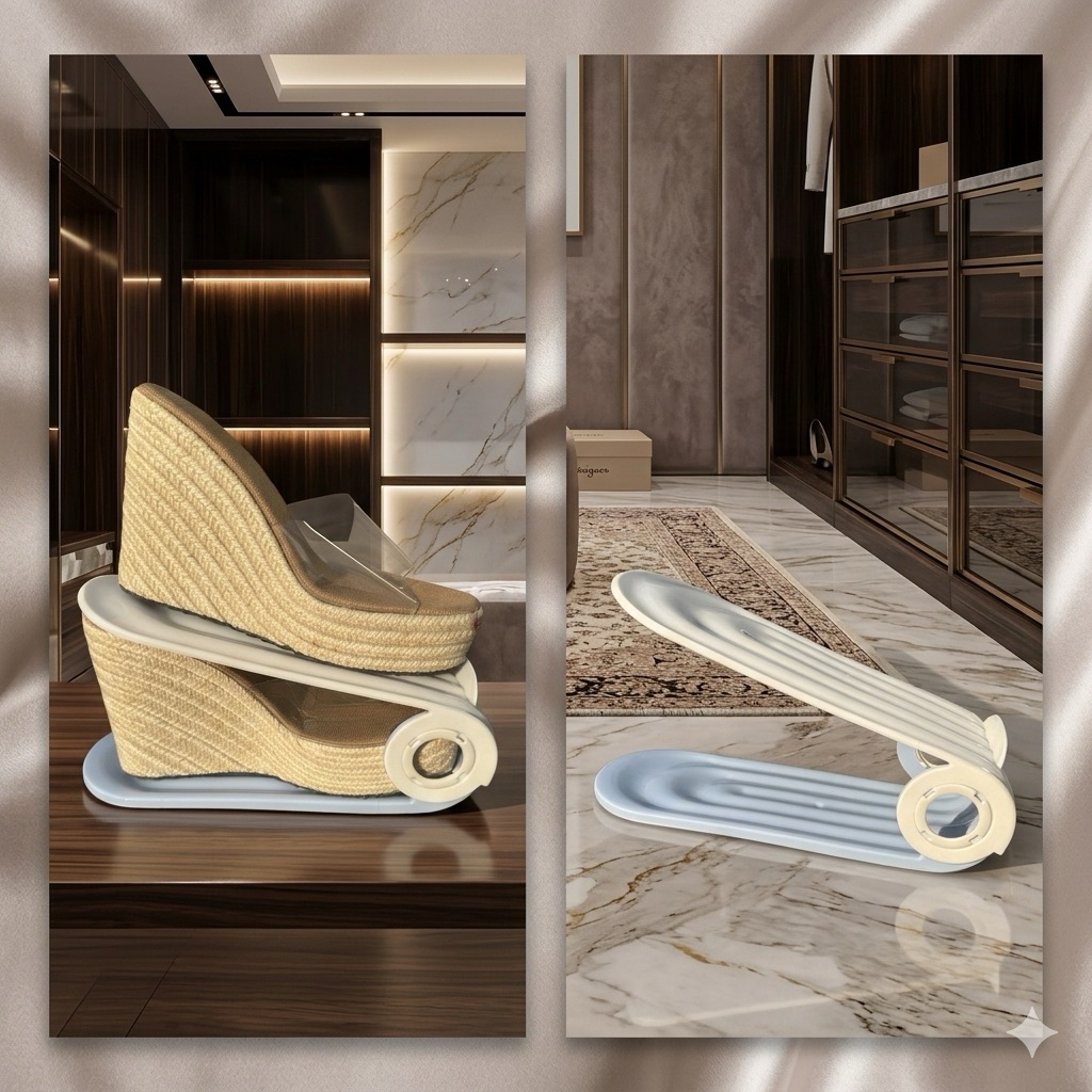 Khay Đựng Giày Dép Vinasu – 4 Cấp Độ Điều Chỉnh, Tiết Kiệm Không Gian Vns307