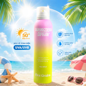 Xịt chống nắng Cao cấp Nâng Tone Chống Nước Five Grains nâng tone Pro-Xylane 160ML