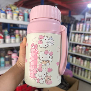 Bình nước giữ nhiệt 1000ML giữ nhiệt 8-12h tặng kèm phụ kiện túi đựng ,cọ rửa bình