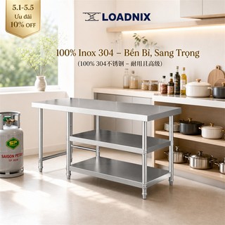 Kệ bếp gas inox 304 cao cấp chống gỉ Kệ Để Đồ nhà bếp inox đa năng dành cho bếp gas