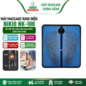 Thảm massage chân xung điện EMS Nikio NK-106 - Thúc đẩy lưu thông máu, giảm tê bì và đau mỏi chân