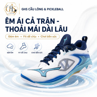 Giày Cầu Lông Mizuno Wave Claw Neo 3 71GA2473 2025 Chính Hãng – Êm Chân, Ôm Form, Đổi Hướng Linh Hoạt